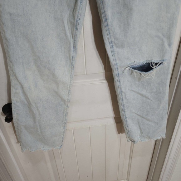 Rag Bone Womens Jeans High Rise Busted Knee Straight Leg Boyfriend Denim Pant 32 - Picture 4 of 11